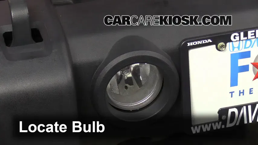 2010 Jeep Wrangler Unlimited X 3.8L V6 Lights Fog Light (replace bulb)